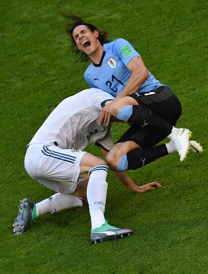 Футбол. ЧМ-2018. Матч Уругвай - Россия