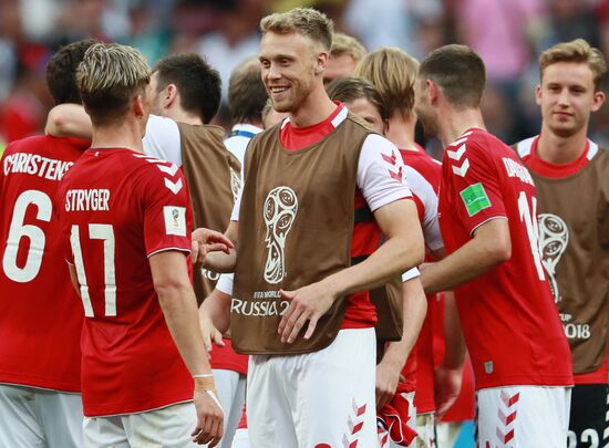 Футбол. ЧМ-2018. Матч Дания - Франция