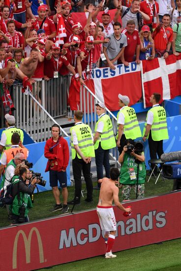 Футбол. ЧМ-2018. Матч Дания - Франция