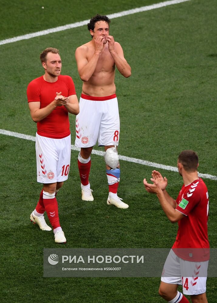 Футбол. ЧМ-2018. Матч Дания - Франция