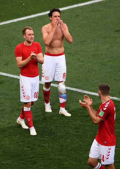 Футбол. ЧМ-2018. Матч Дания - Франция