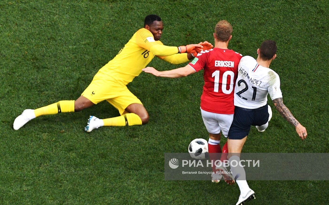 Футбол. ЧМ-2018. Матч Дания - Франция