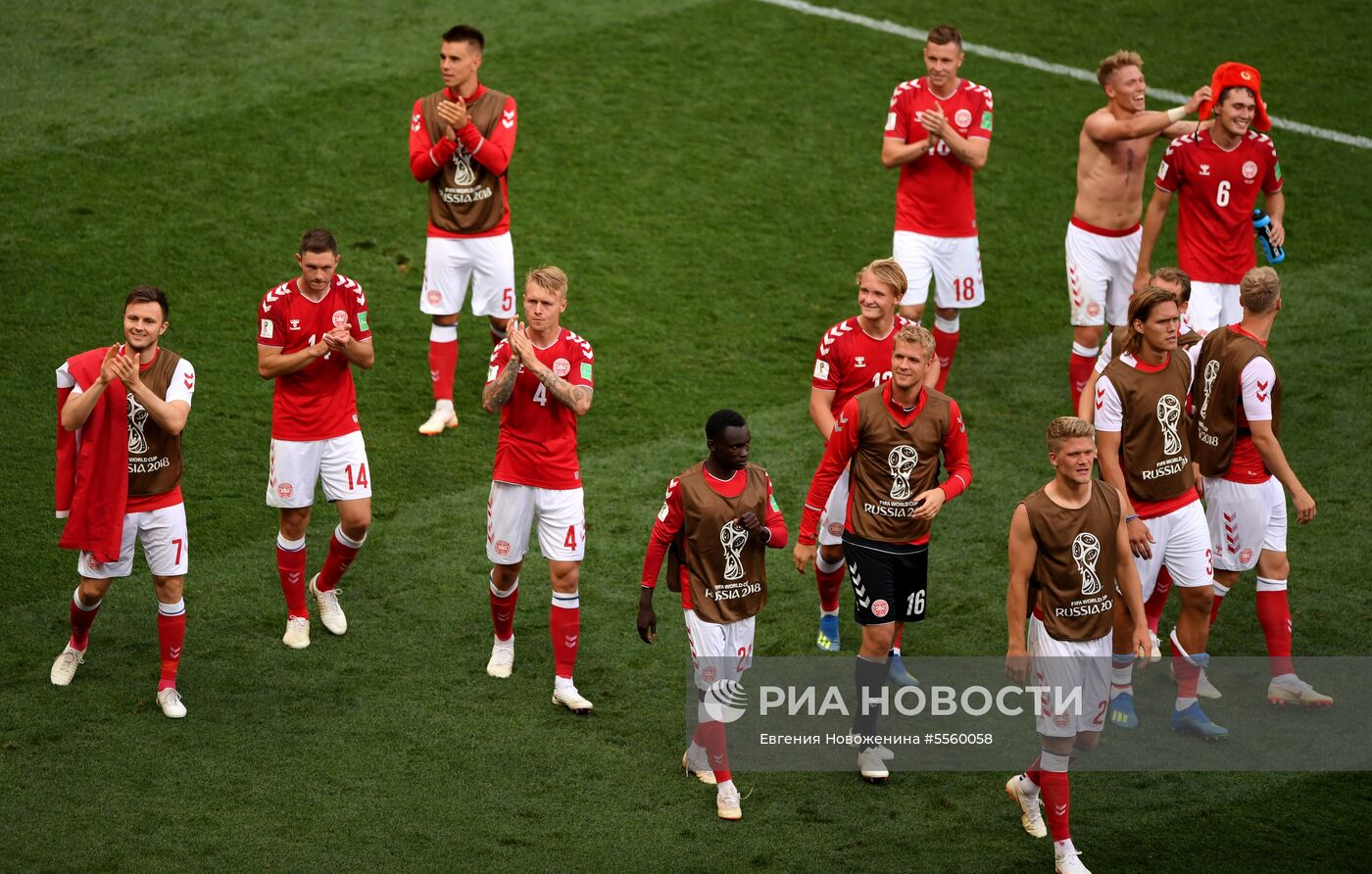 Футбол. ЧМ-2018. Матч Дания - Франция