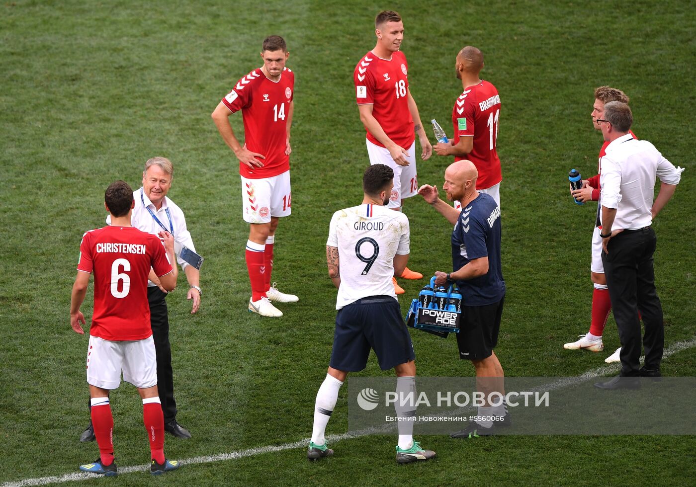 Футбол. ЧМ-2018. Матч Дания - Франция