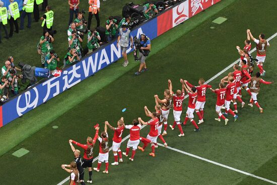 Футбол. ЧМ-2018. Матч Дания - Франция