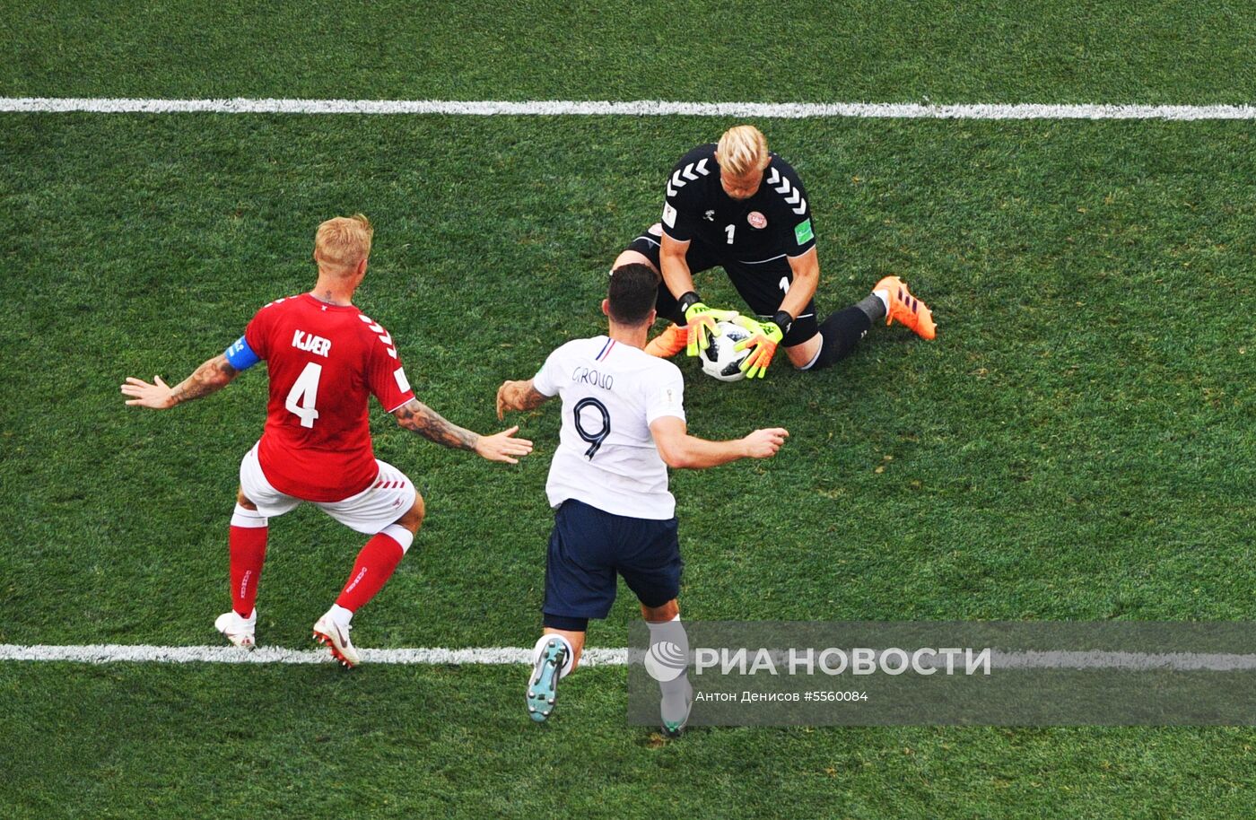 Футбол. ЧМ-2018. Матч Дания - Франция