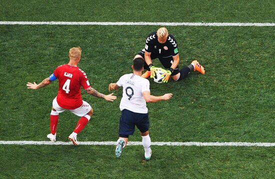 Футбол. ЧМ-2018. Матч Дания - Франция