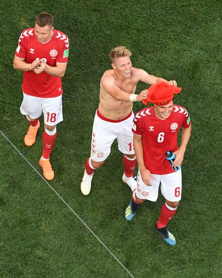 Футбол. ЧМ-2018. Матч Дания - Франция