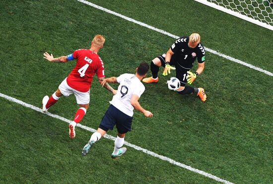 Футбол. ЧМ-2018. Матч Дания - Франция