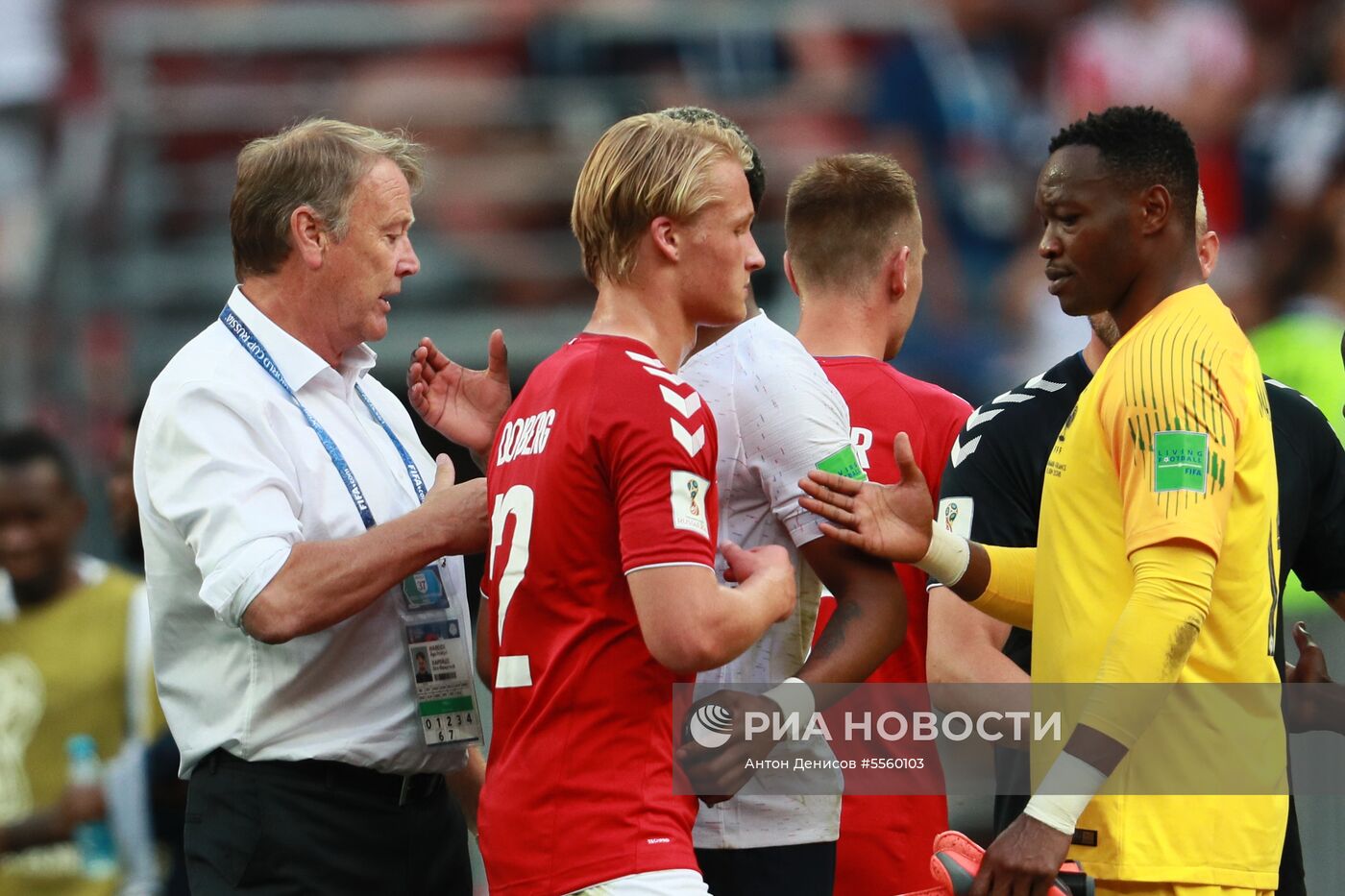 Футбол. ЧМ-2018. Матч Дания - Франция