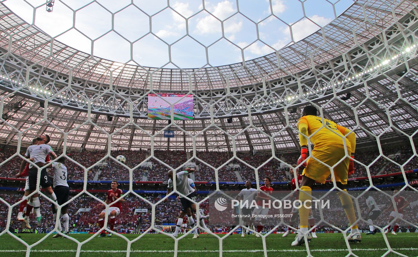 Футбол. ЧМ-2018. Матч Дания - Франция