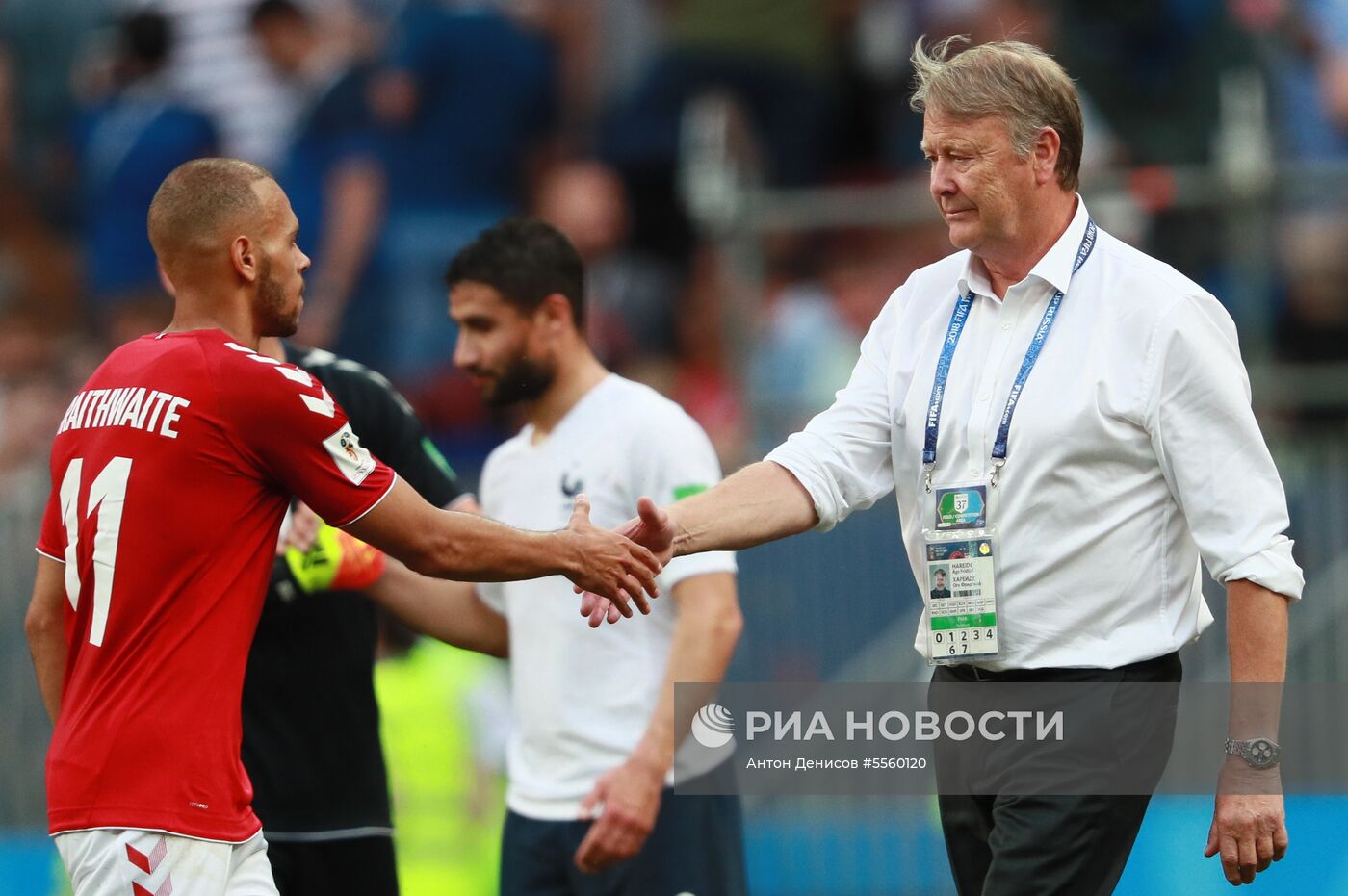 Футбол. ЧМ-2018. Матч Дания - Франция