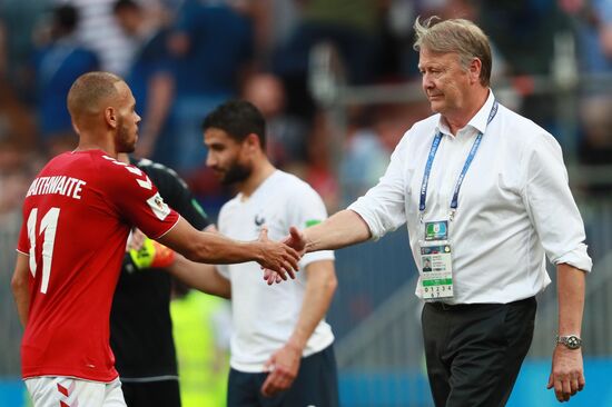 Футбол. ЧМ-2018. Матч Дания - Франция