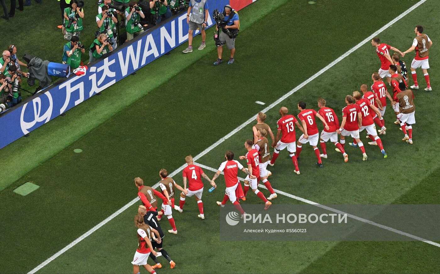 Футбол. ЧМ-2018. Матч Дания - Франция