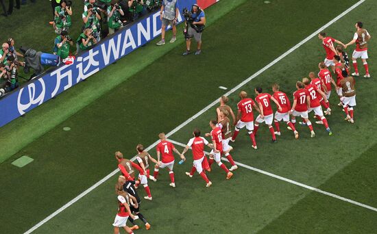 Футбол. ЧМ-2018. Матч Дания - Франция