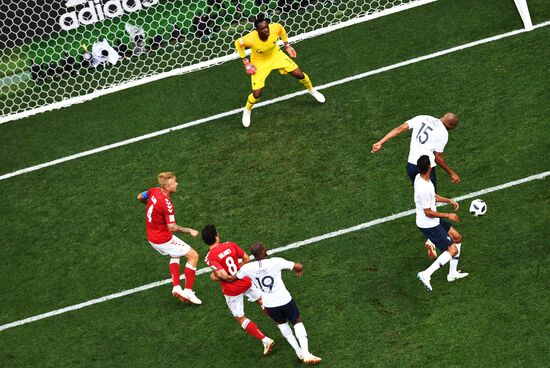 Футбол. ЧМ-2018. Матч Дания - Франция