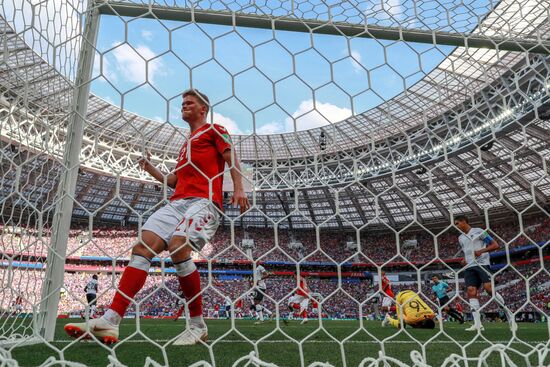 Футбол. ЧМ-2018. Матч Дания - Франция