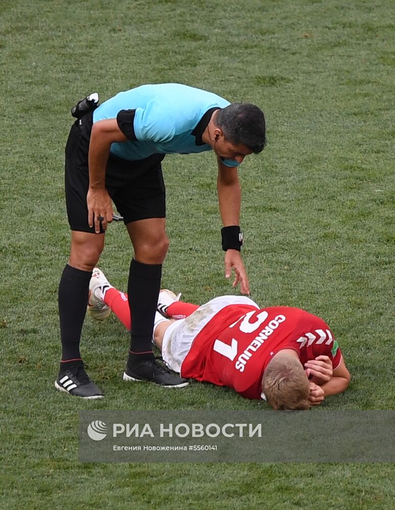 Футбол. ЧМ-2018. Матч Дания - Франция