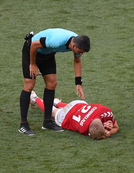 Футбол. ЧМ-2018. Матч Дания - Франция