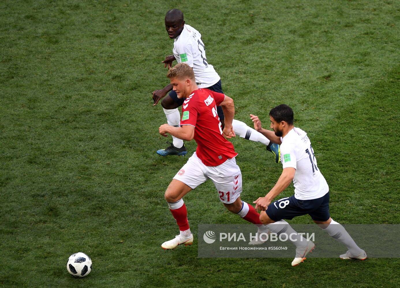 Футбол. ЧМ-2018. Матч Дания - Франция