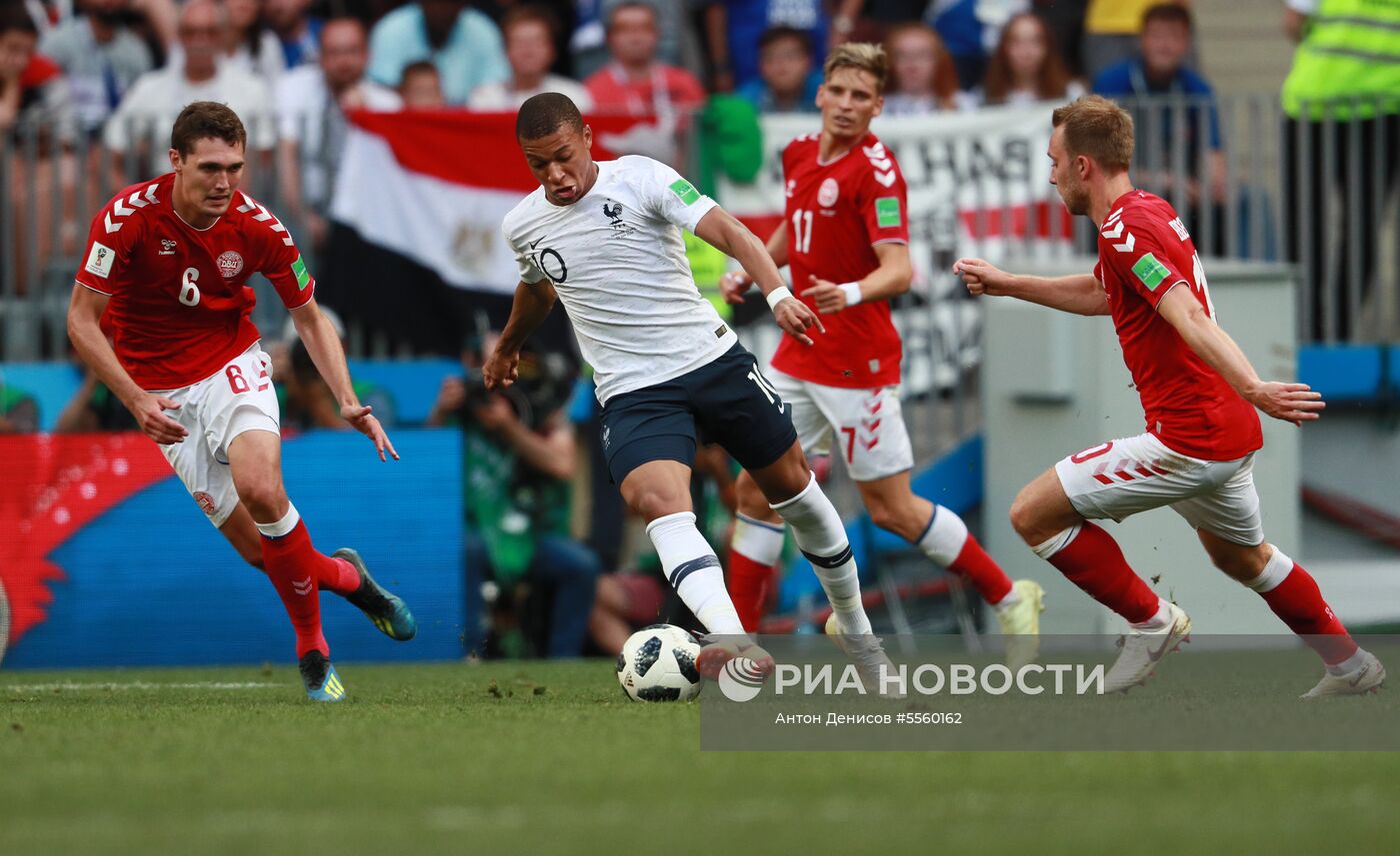 Футбол. ЧМ-2018. Матч Дания - Франция