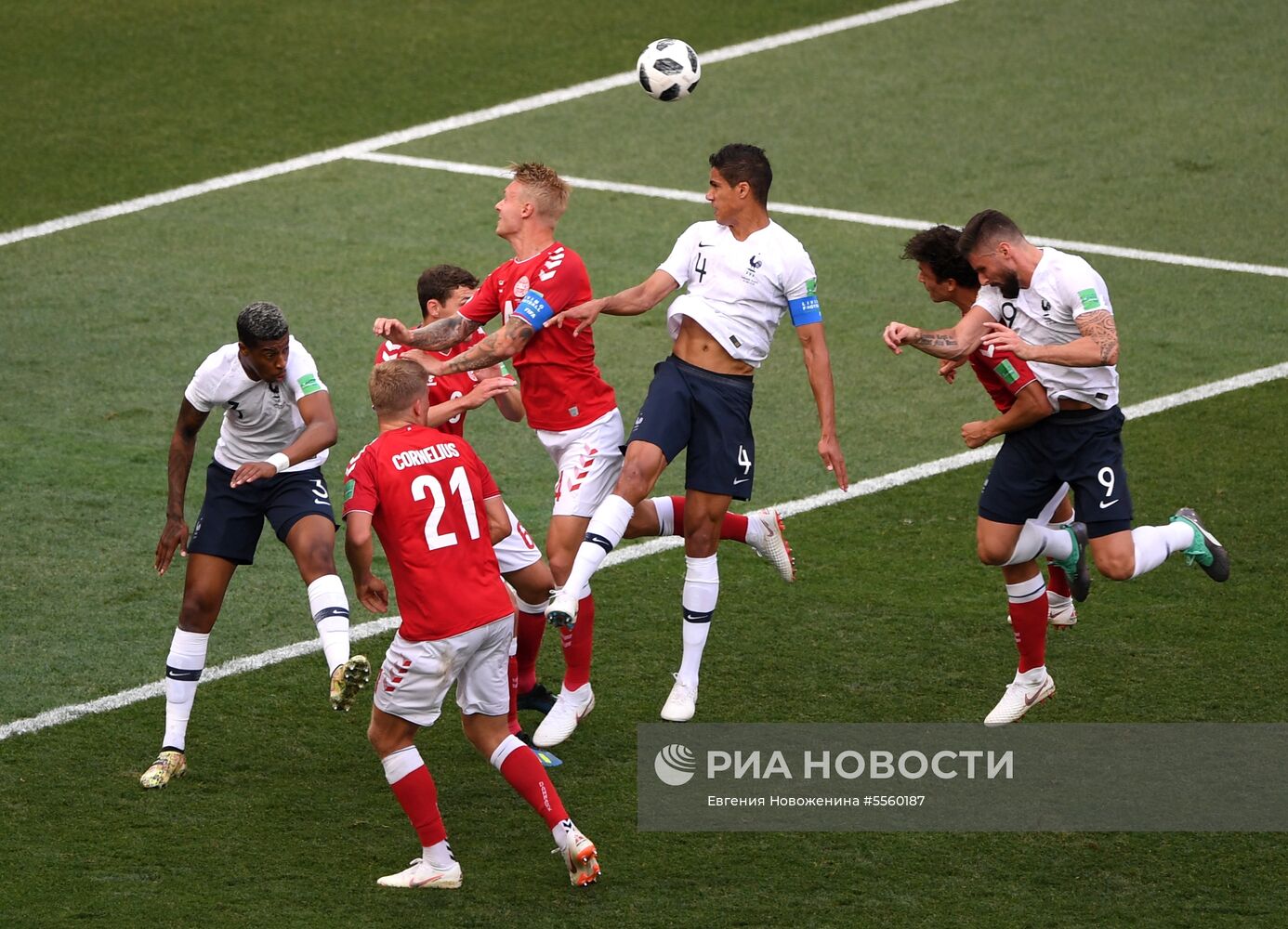 Футбол. ЧМ-2018. Матч Дания - Франция