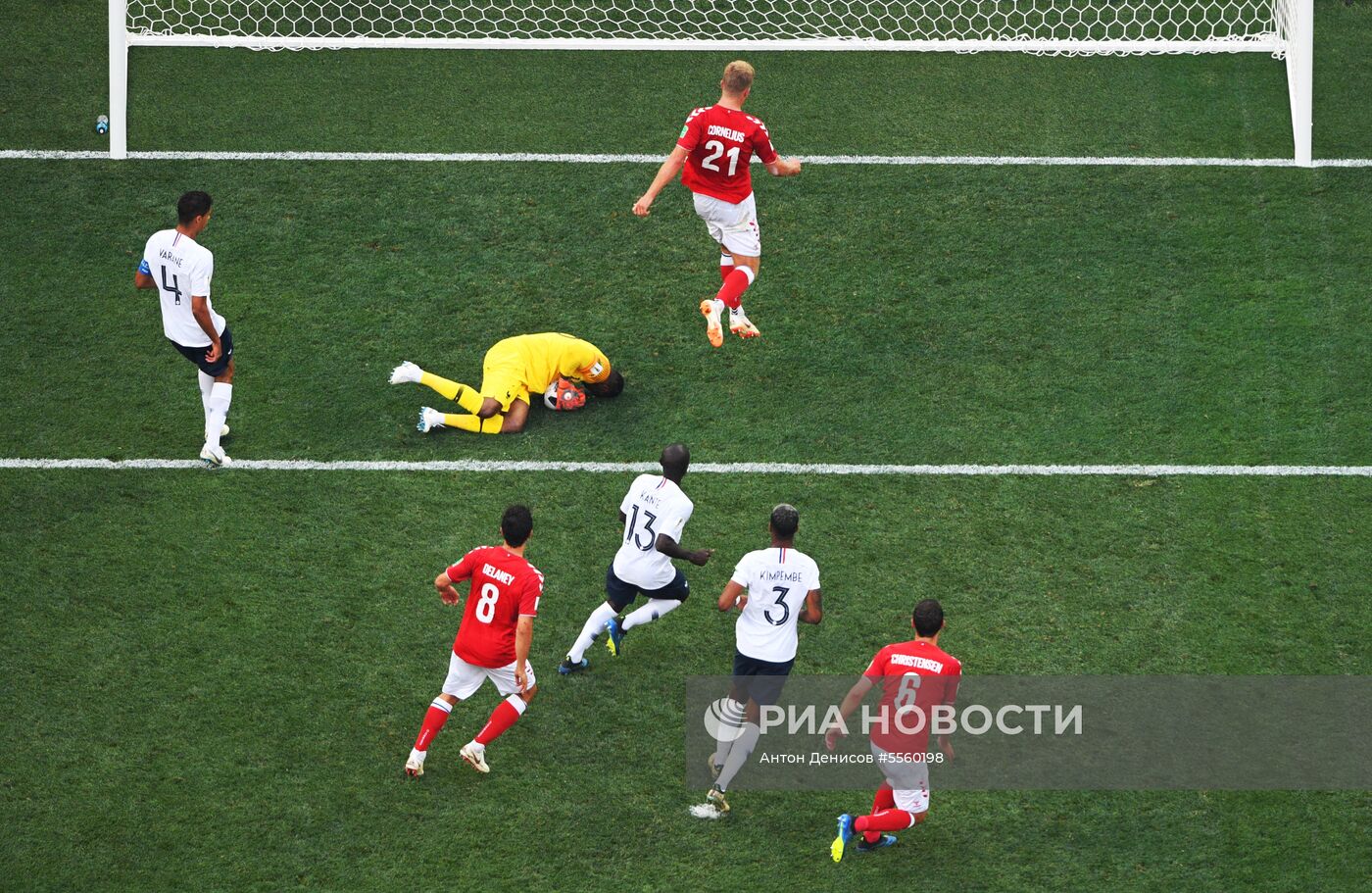 Футбол. ЧМ-2018. Матч Дания - Франция