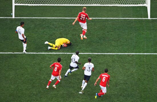 Футбол. ЧМ-2018. Матч Дания - Франция