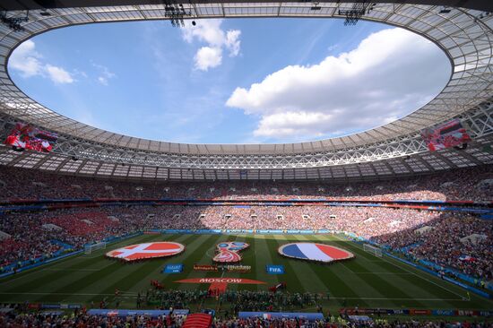 Футбол. ЧМ-2018. Матч Дания - Франция