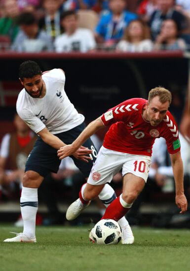 Футбол. ЧМ-2018. Матч Дания - Франция