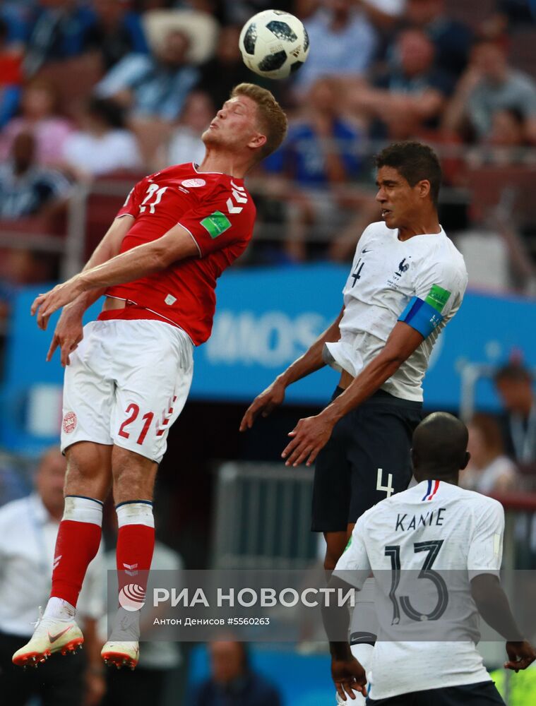 Футбол. ЧМ-2018. Матч Дания - Франция