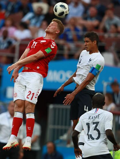 Футбол. ЧМ-2018. Матч Дания - Франция