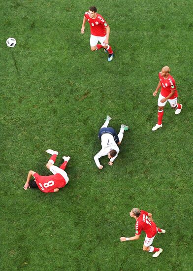 Футбол. ЧМ-2018. Матч Дания - Франция