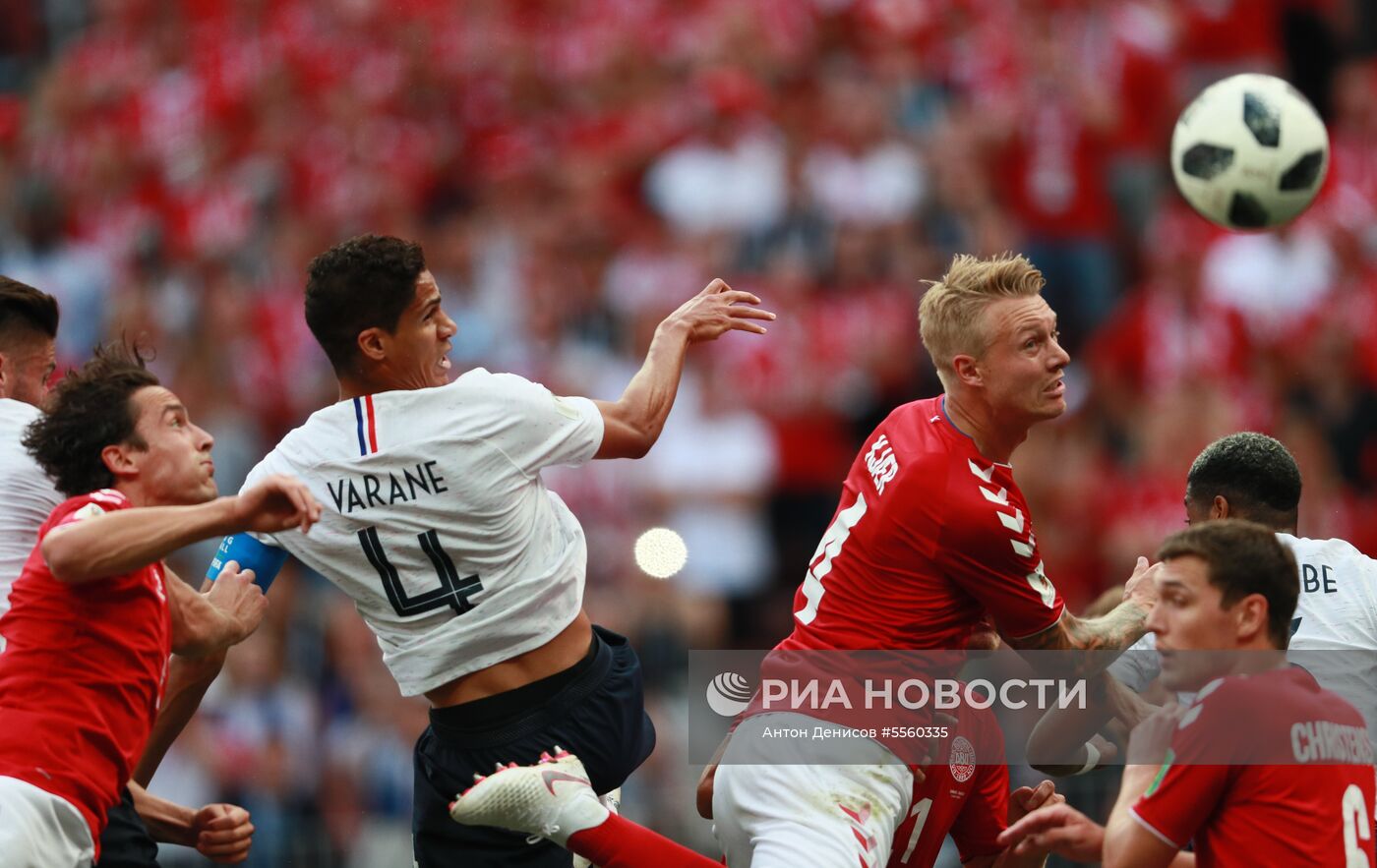 Футбол. ЧМ-2018. Матч Дания - Франция