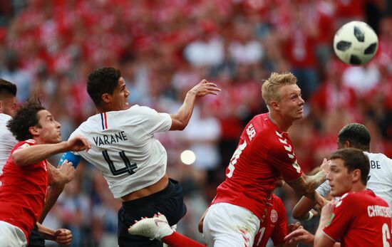 Футбол. ЧМ-2018. Матч Дания - Франция