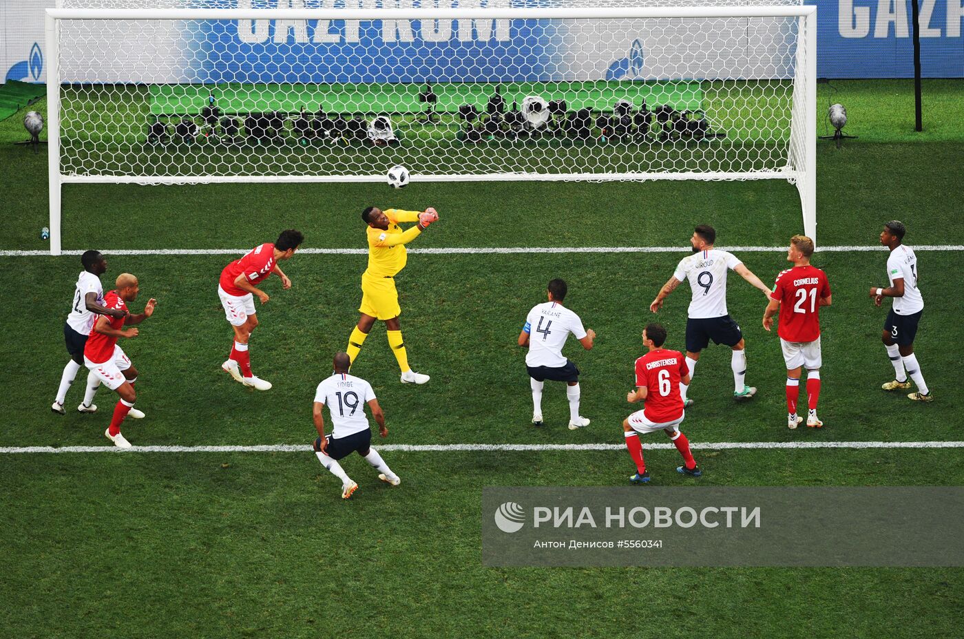 Футбол. ЧМ-2018. Матч Дания - Франция