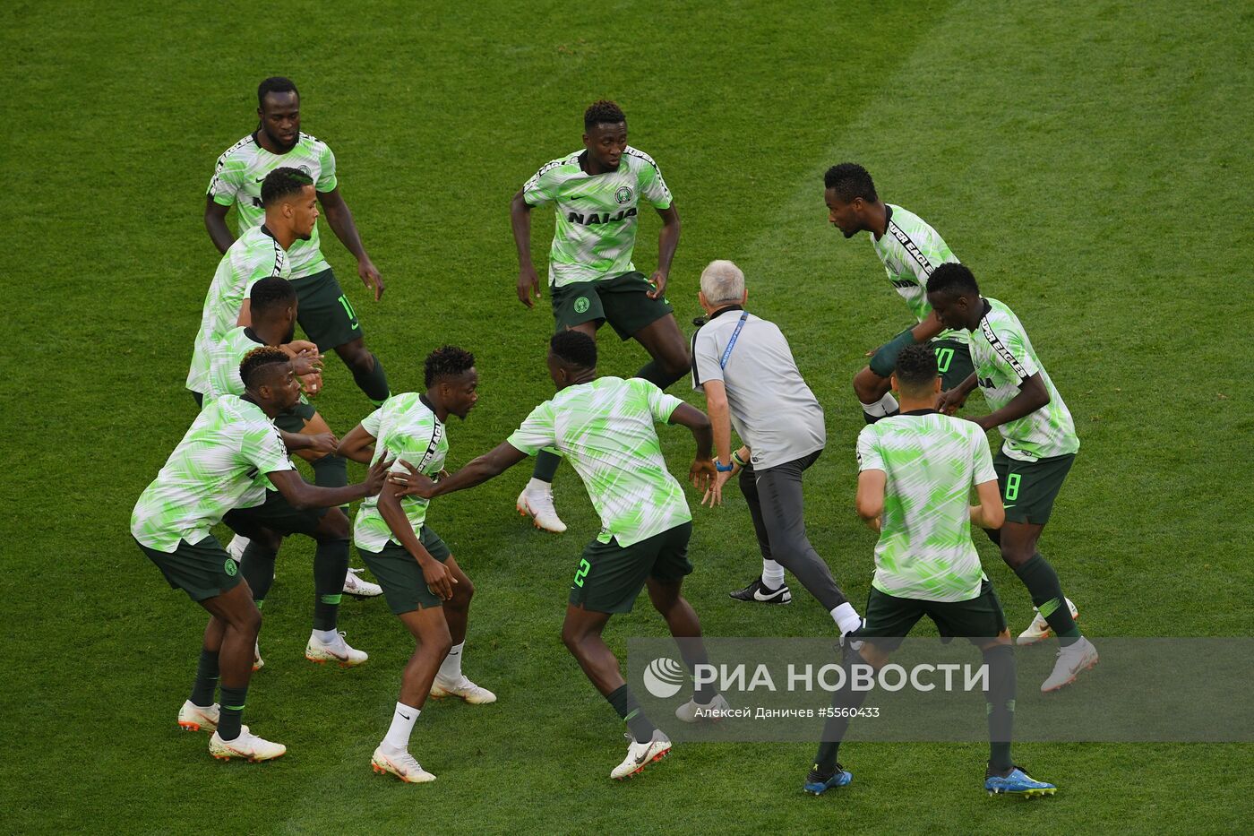 Футбол. ЧМ-2018. Матч Нигерия - Аргентина