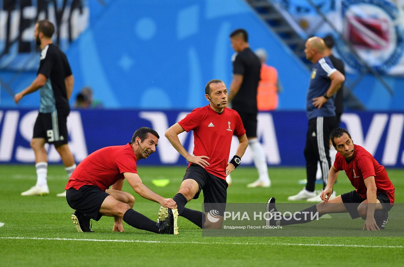 Футбол. ЧМ-2018. Матч Нигерия - Аргентина