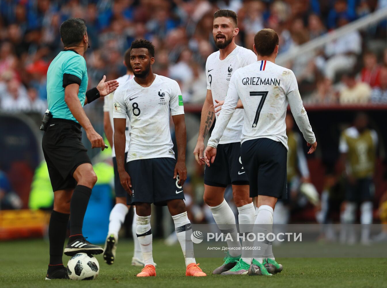 Футбол. ЧМ-2018. Матч Дания - Франция