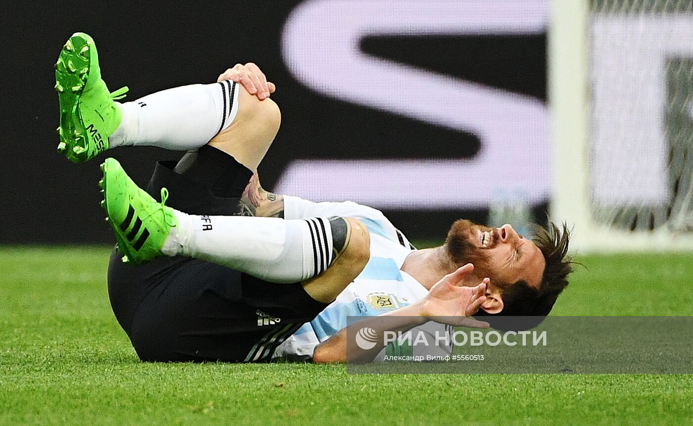 Футбол. ЧМ-2018. Матч Нигерия - Аргентина