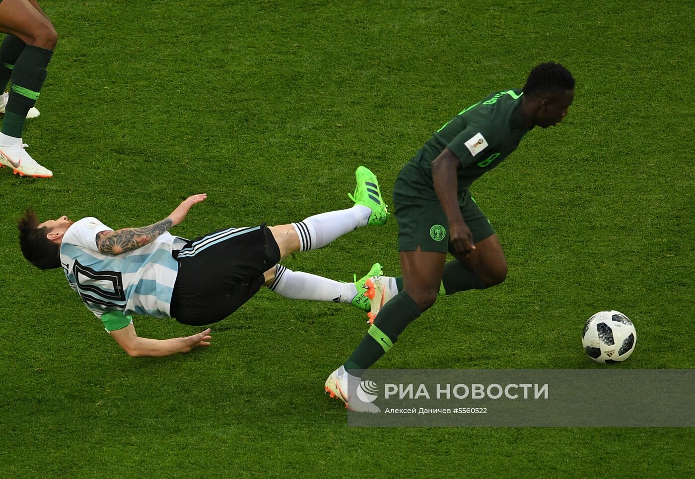 Футбол. ЧМ-2018. Матч Нигерия - Аргентина
