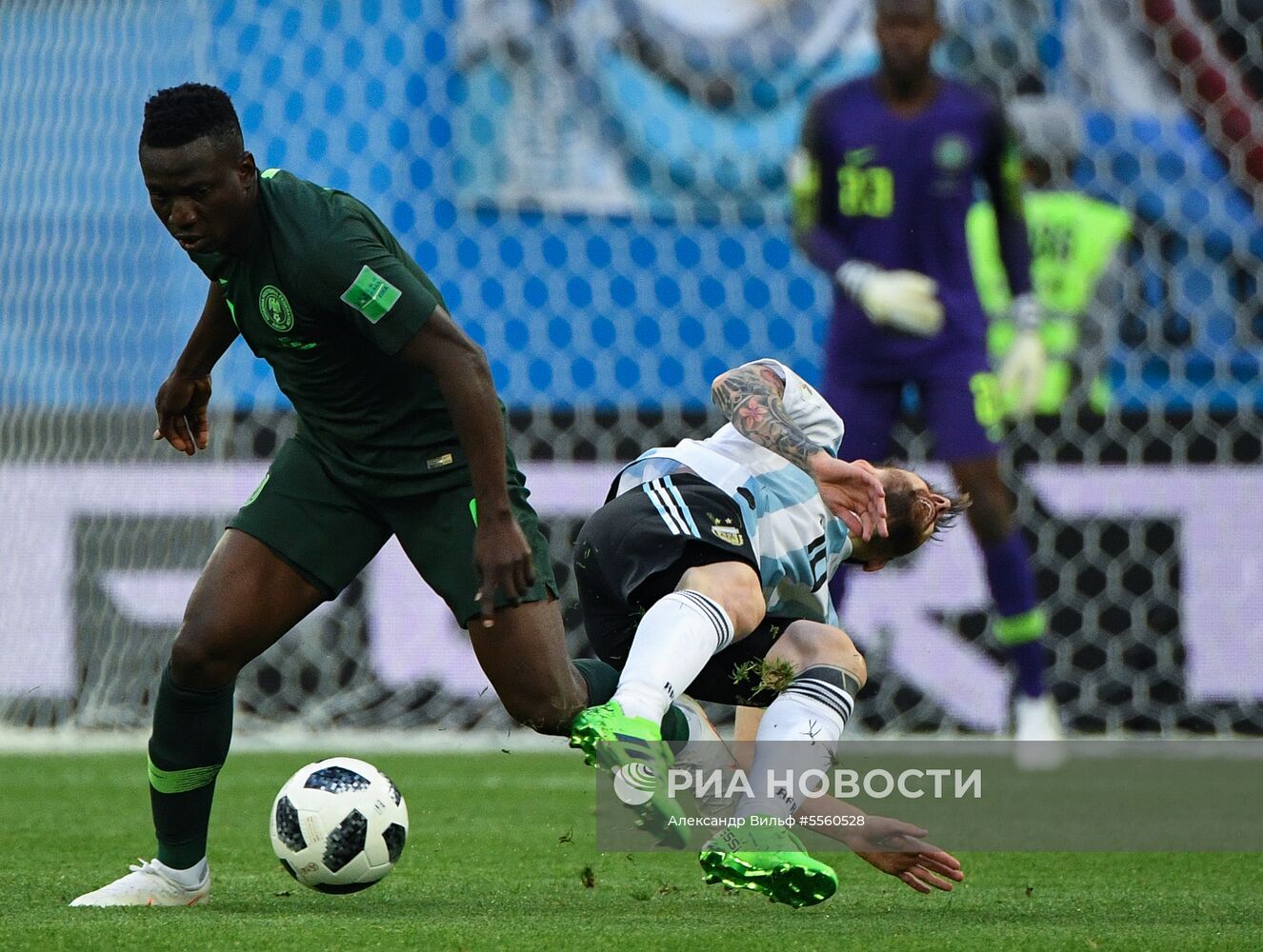 Футбол. ЧМ-2018. Матч Нигерия - Аргентина