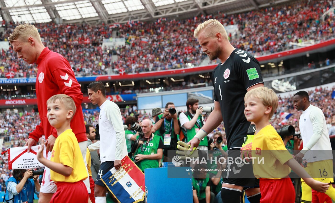 Футбол. ЧМ-2018. Матч Дания - Франция