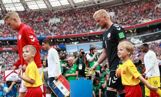 Футбол. ЧМ-2018. Матч Дания - Франция