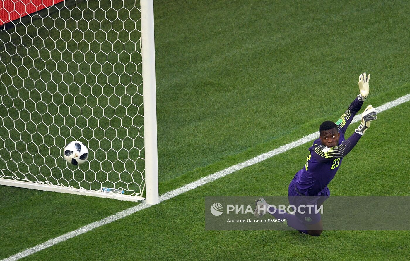 Футбол. ЧМ-2018. Матч Нигерия - Аргентина