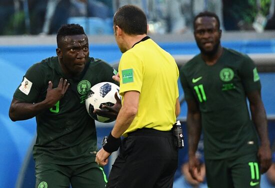 Футбол. ЧМ-2018. Матч Нигерия - Аргентина