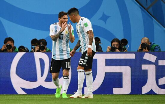 Футбол. ЧМ-2018. Матч Нигерия - Аргентина