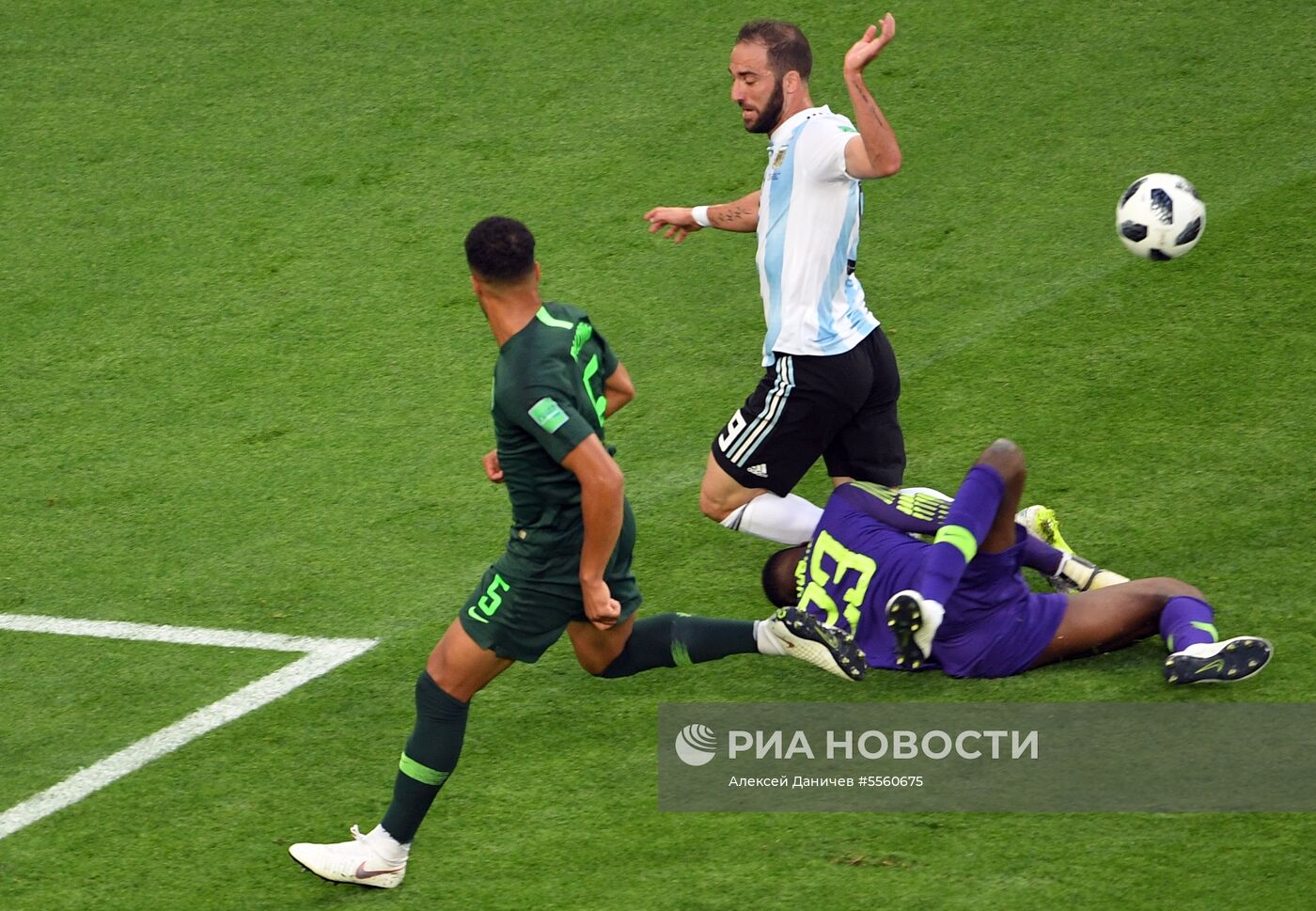 Футбол. ЧМ-2018. Матч Нигерия - Аргентина