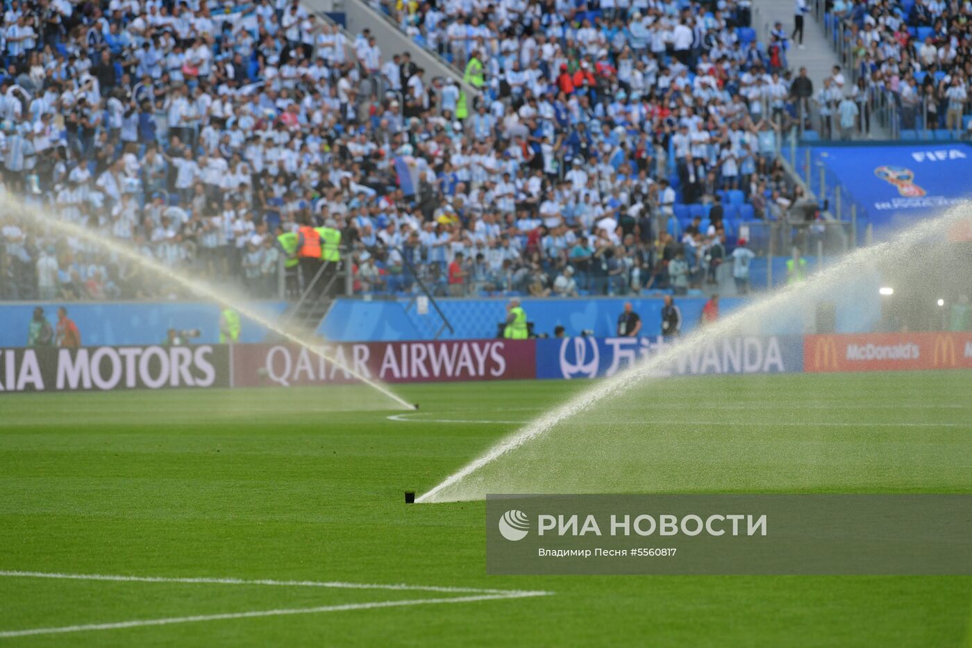 Футбол. ЧМ-2018. Матч Нигерия - Аргентина