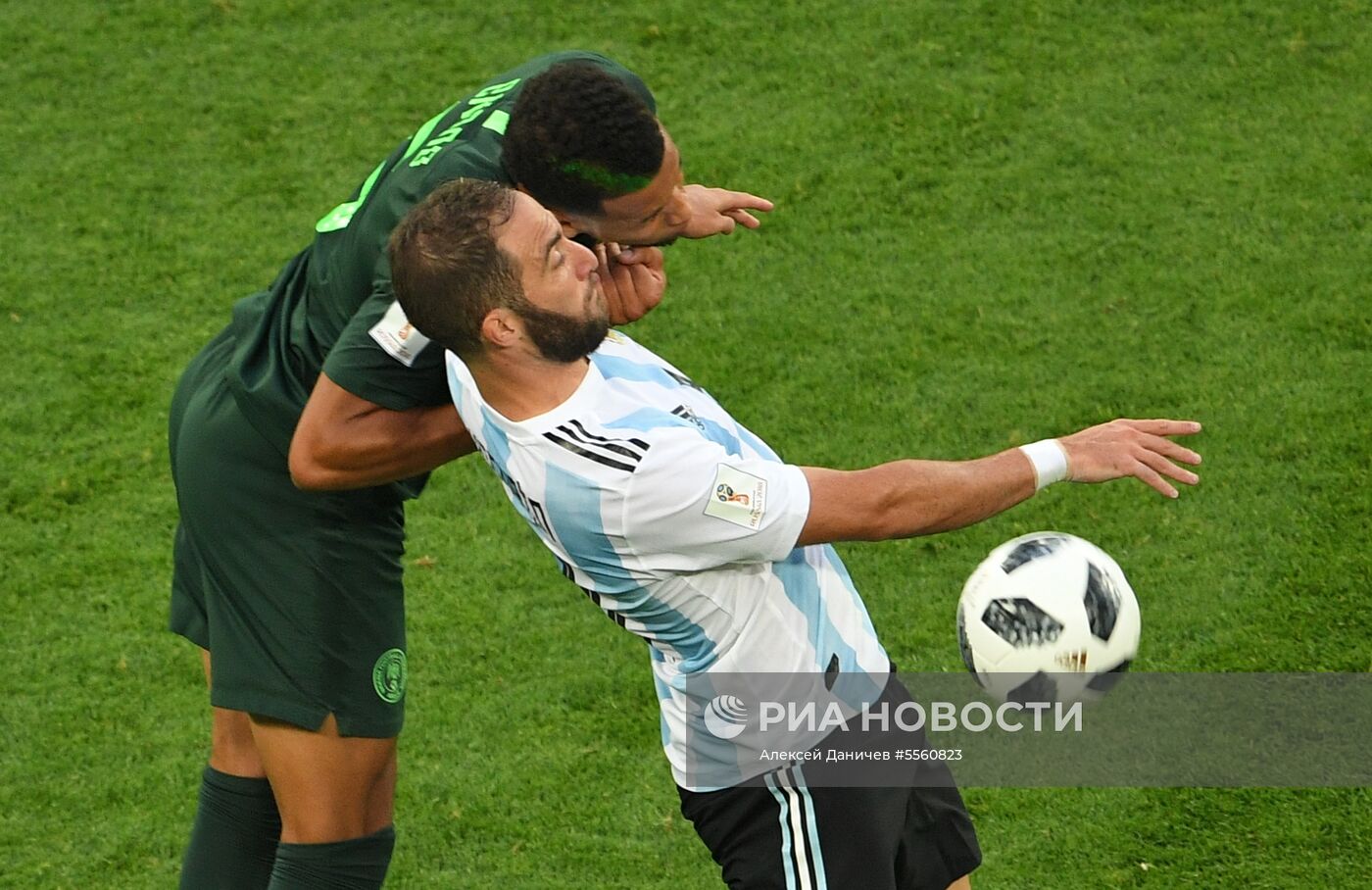 Футбол. ЧМ-2018. Матч Нигерия - Аргентина